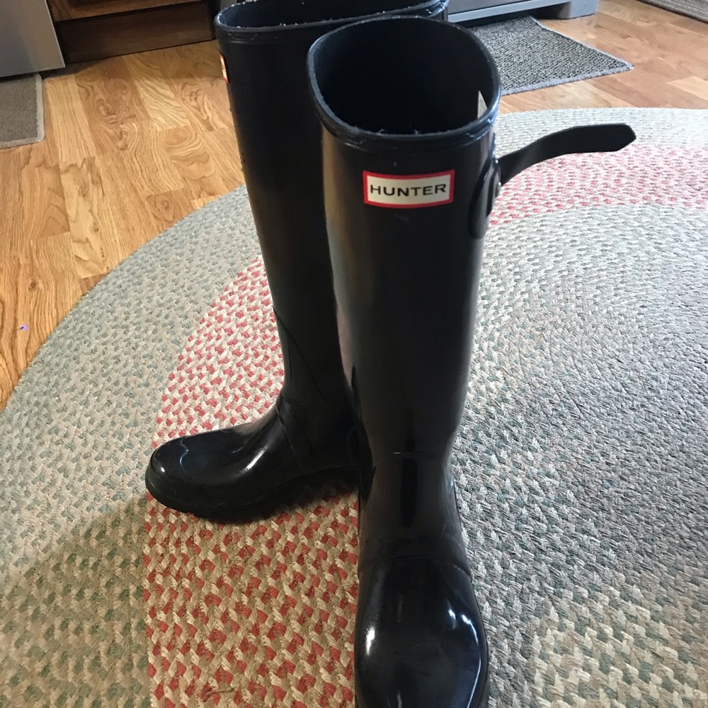HUNTER brand boots